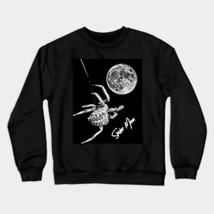 Spider Moon Crewneck Sweatshirt